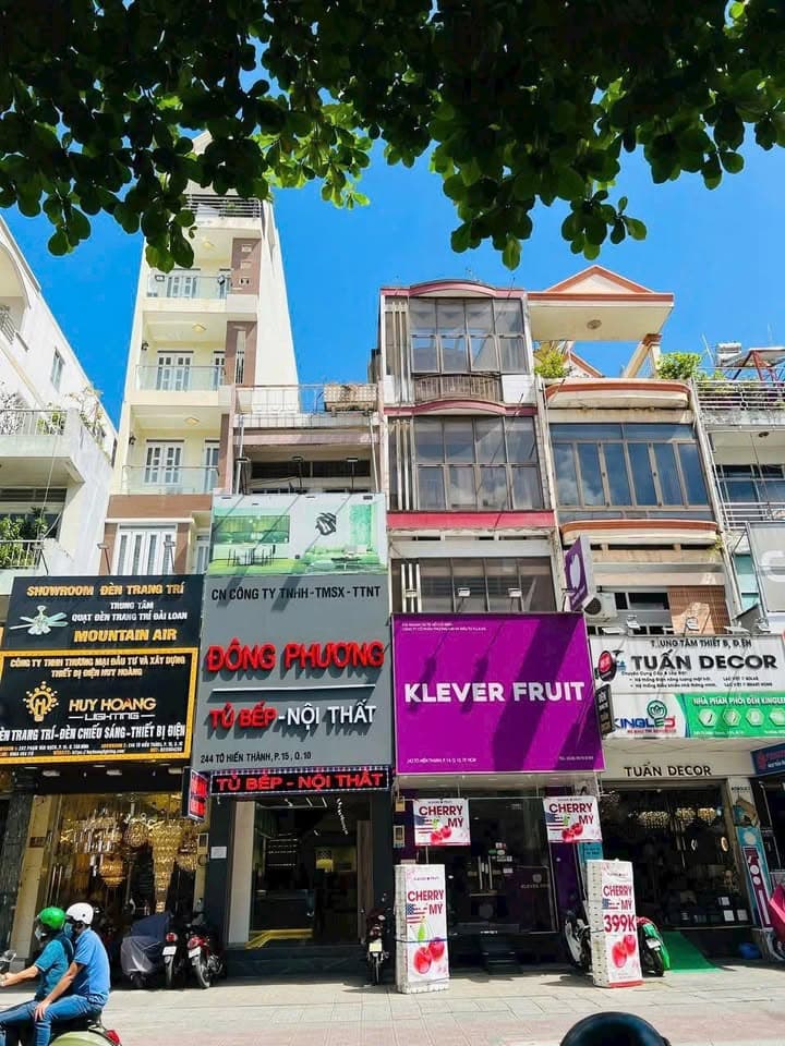 Bán Nhà Mặt Tiền Tô Hiến Thành Quận 10 ( Đoạn Đẹp Nhất con đường lề đường rộng 6m)