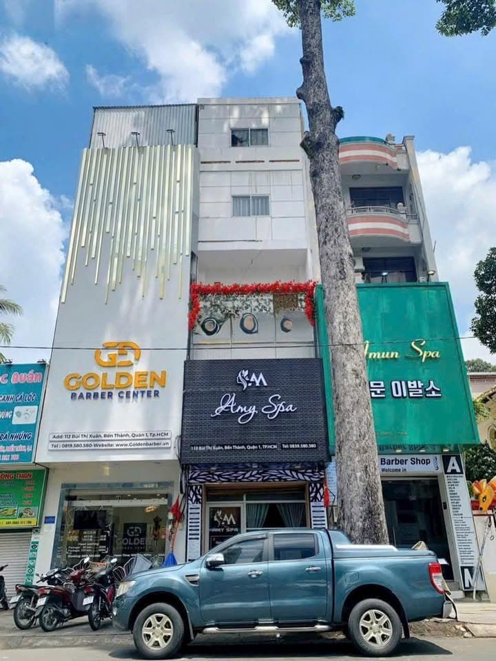 BÁN NHÀ MT 110 BÙI THỊ XUÂN, P. BẾN THÀNH, QUẬN 1 – 4 TẦNG
