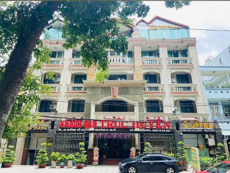 Bán Khách Sạn 38 -> 46 Đường số 33, P. Bình Trị Đông B, Quận Bình Tân