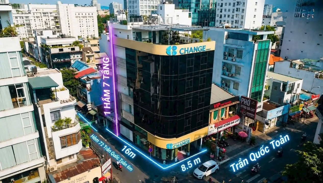 Giảm 25 Tỷ - Toà Nhà Góc 2 Mặt Tiền Quận 3