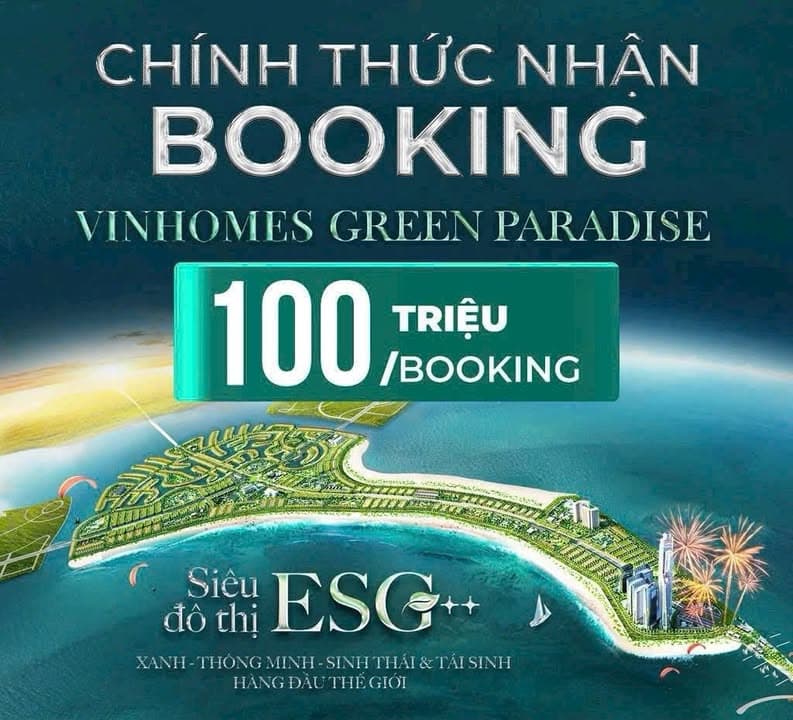 Chính thức nhận BOOKING
