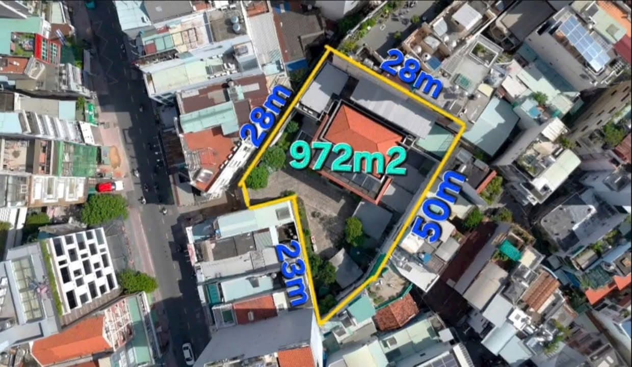 BIỆT THỰ TRẦN HUY LIỆU, P.11, PHÚ NHUẬN – KHUÔN ĐẤT LỚN NỞ HẬU 30M